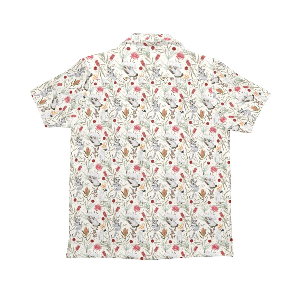 Australian Plants And Animals Senior Kids Hawaiian Shirt