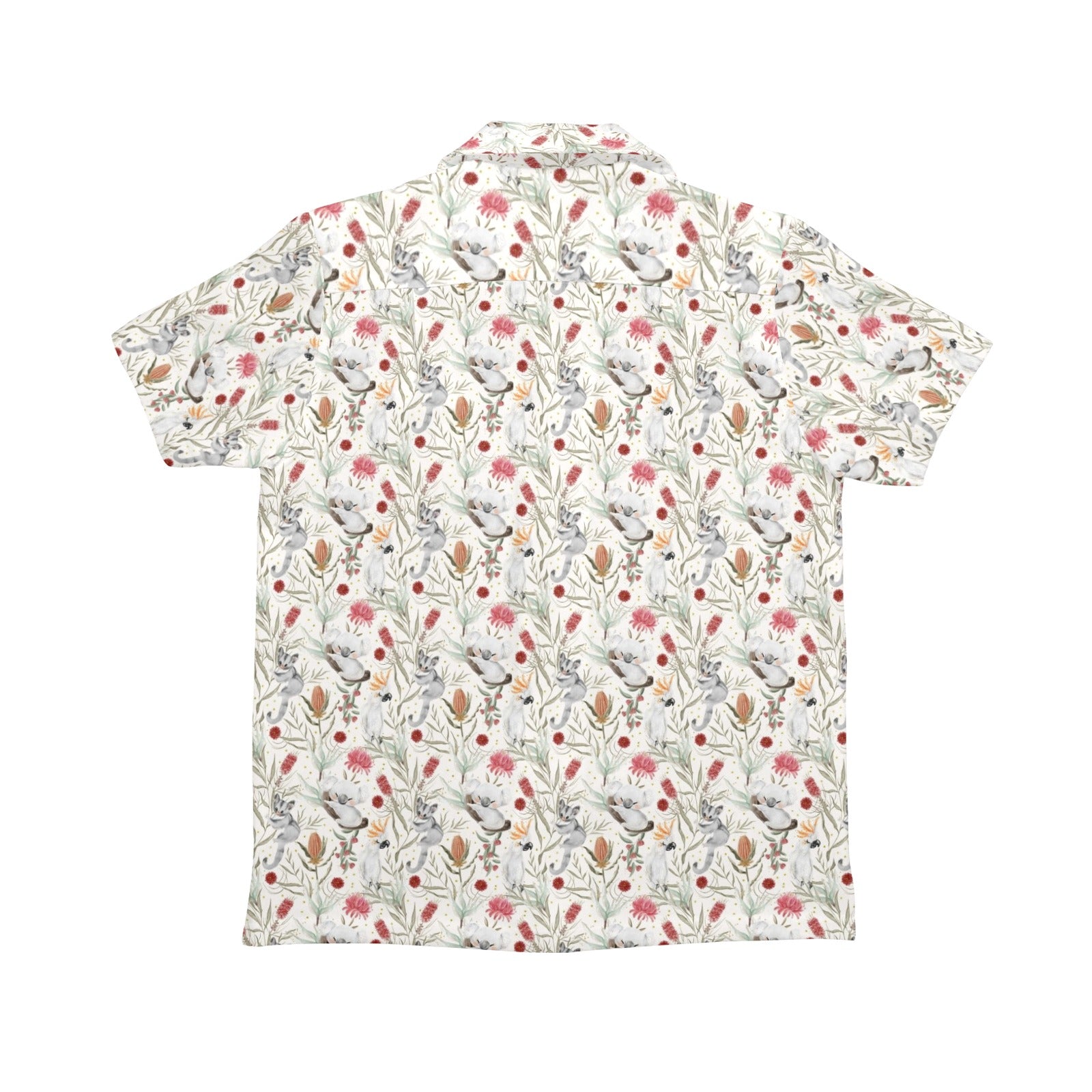 Australian Plants And Animals Senior Kids Hawaiian Shirt