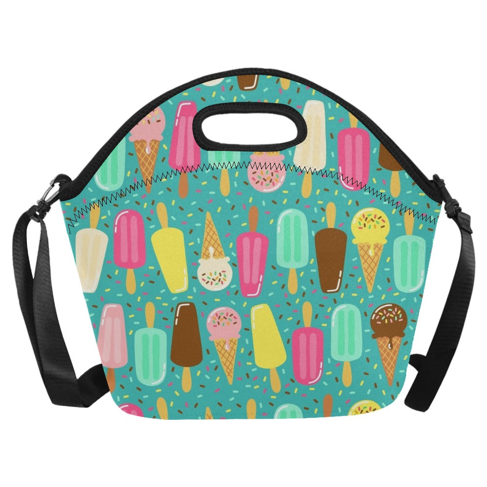 Ice Cream - Neoprene Lunch Bag Neoprene Lunch Bag Printed Offshore