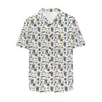All About Space Men's Short Sleeve Hawaiian Shirt Men's Hawaiian Shirt (New) Printed Offshore Space