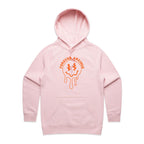 Forever Anxious - Womens Hoodie Pink Womens Hoodie Printed In Australia