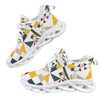 Colourful Geometric Women's Twisted Sole Sneakers