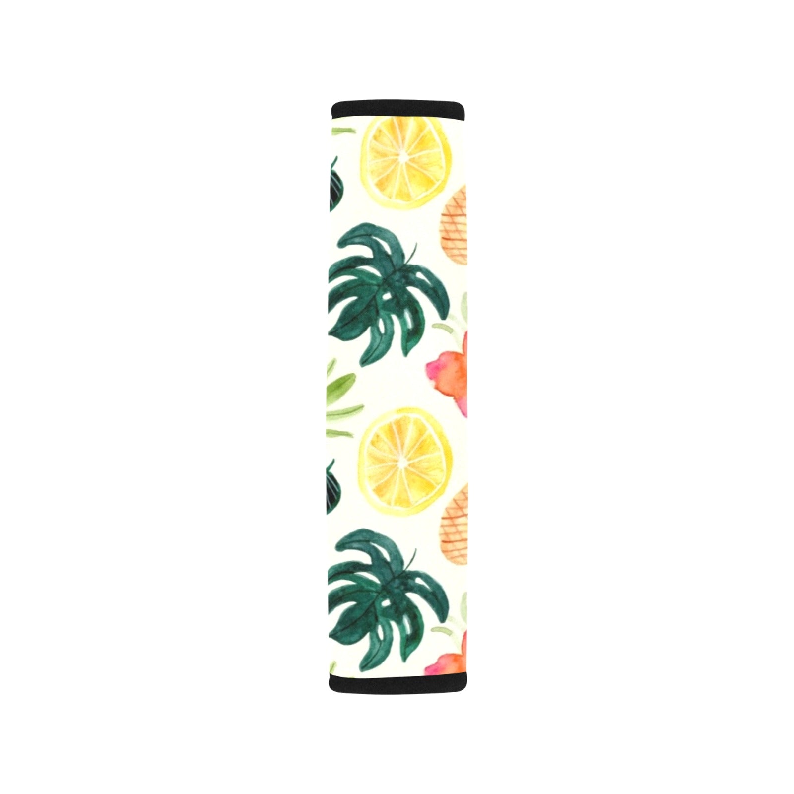 Pineapple Tropical Car Seat Belt Cover 7''x10'' (Pack of 2) Car Seat Belt Cover 7x10 (Pack of 2) Food Printed Offshore