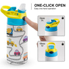 On The Road - Little Kids Water Bottle Little Kids Water Bottle Printed Offshore