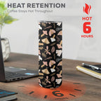 Magic Moth - 20oz Tall Skinny Tumbler with Lid and Straw