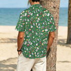 Science Love Men's Crinkle Hawaiian Shirt