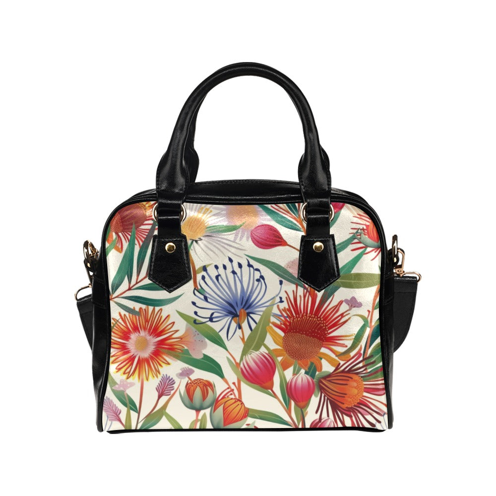 Native Flora - Shoulder Handbag (Model 1634) Shoulder Handbags (1634)