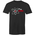 Atom, I'm The Bomb - Mens T-Shirt Black Mens T-shirt Printed In Australia Science