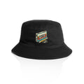 Cassette Tape And Pencil - AS Colour Bucket Hat Black One Size As Colour Bucket Hat Music Printed In Australia Retro