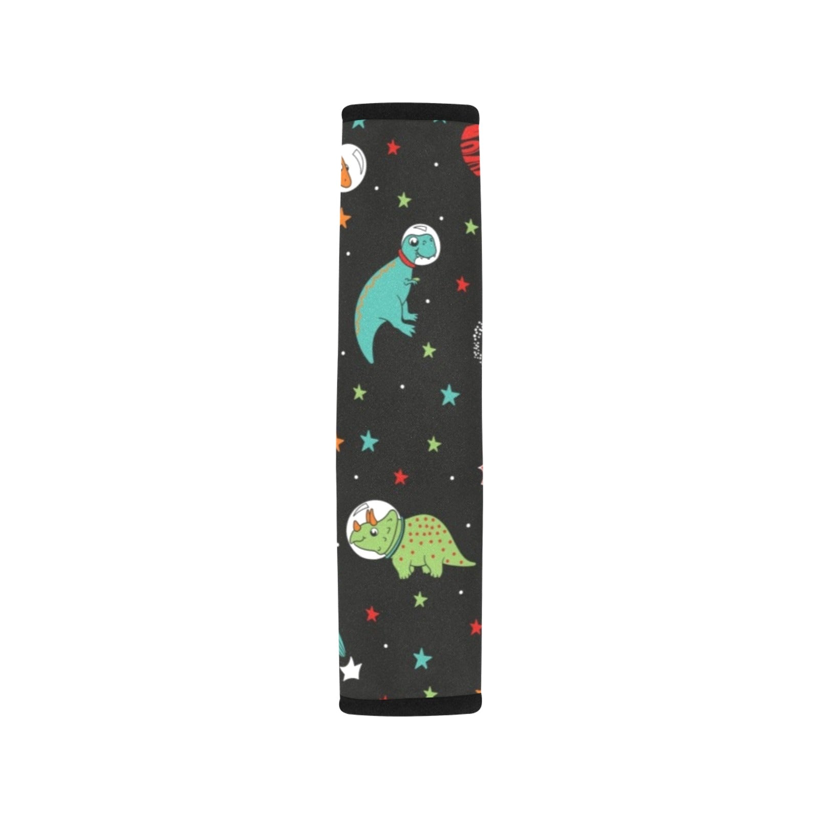 Astronaut Dinosaurs Car Seat Belt Cover 7''x10'' (Pack of 2) Car Seat Belt Cover 7x10 (Pack of 2) animal Printed Offshore Space