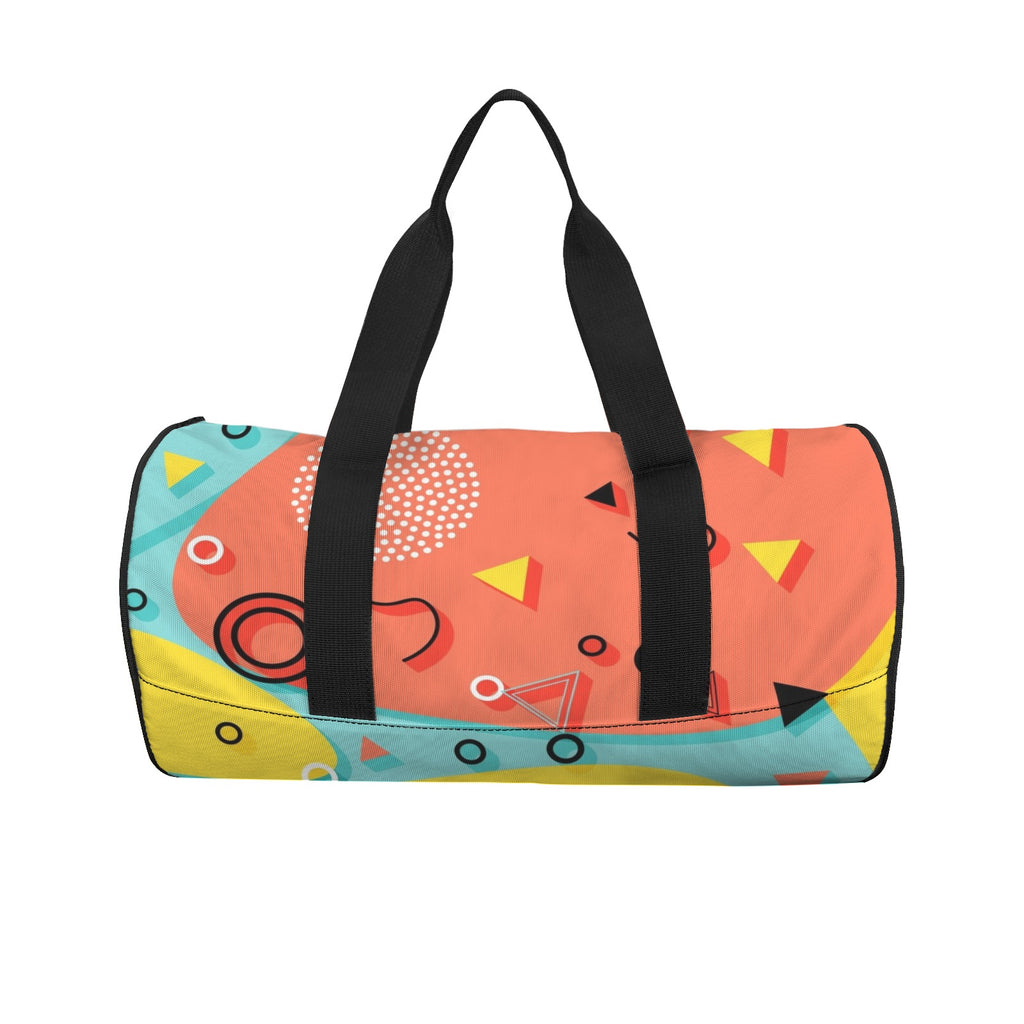 Graphic 80's Duffle Bag Duffle Bag Printed Offshore