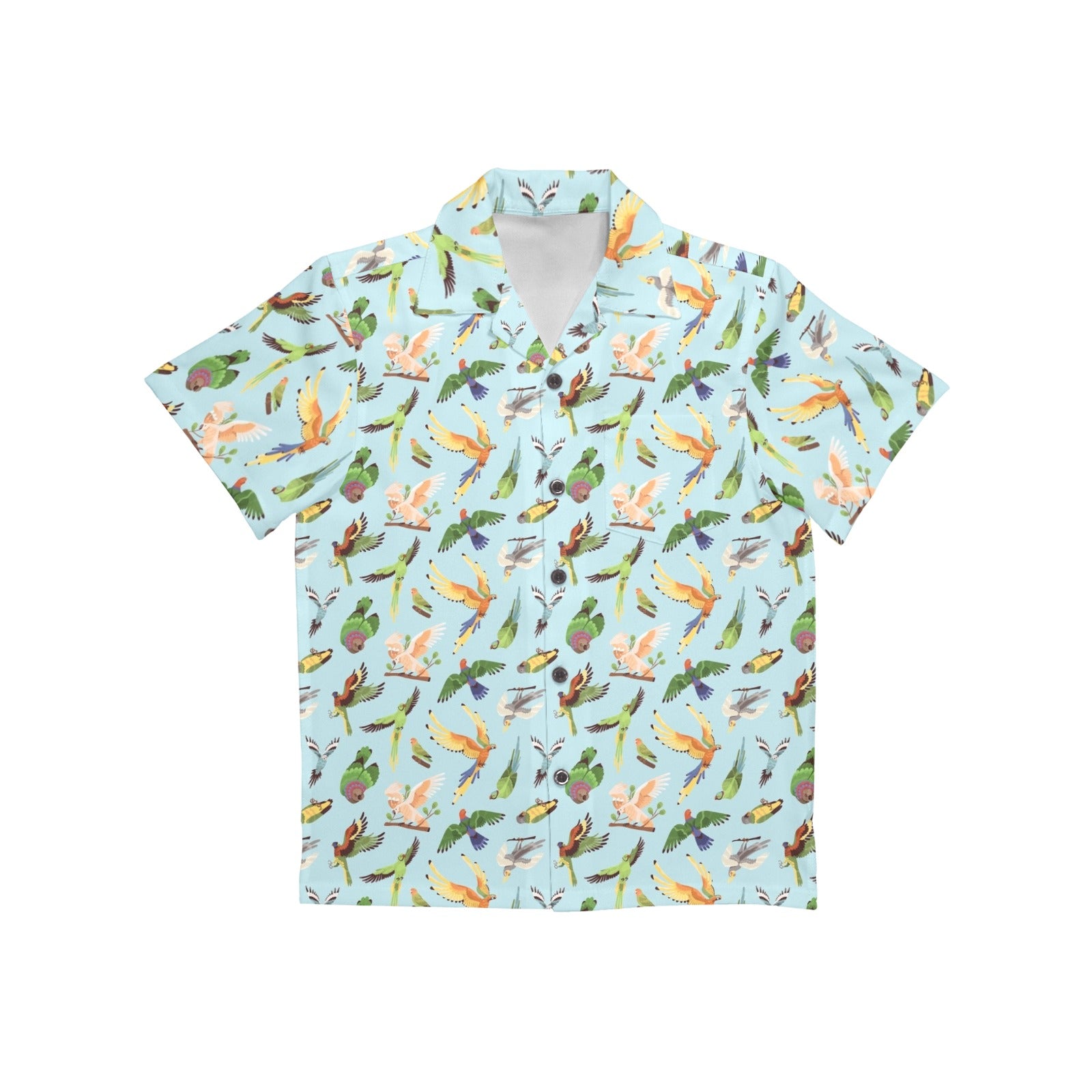 Parrots Junior Kids Hawaiian Shirt