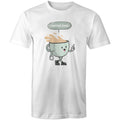 Coffee Time - Mens T-Shirt White Mens T-shirt Coffee Printed In Australia