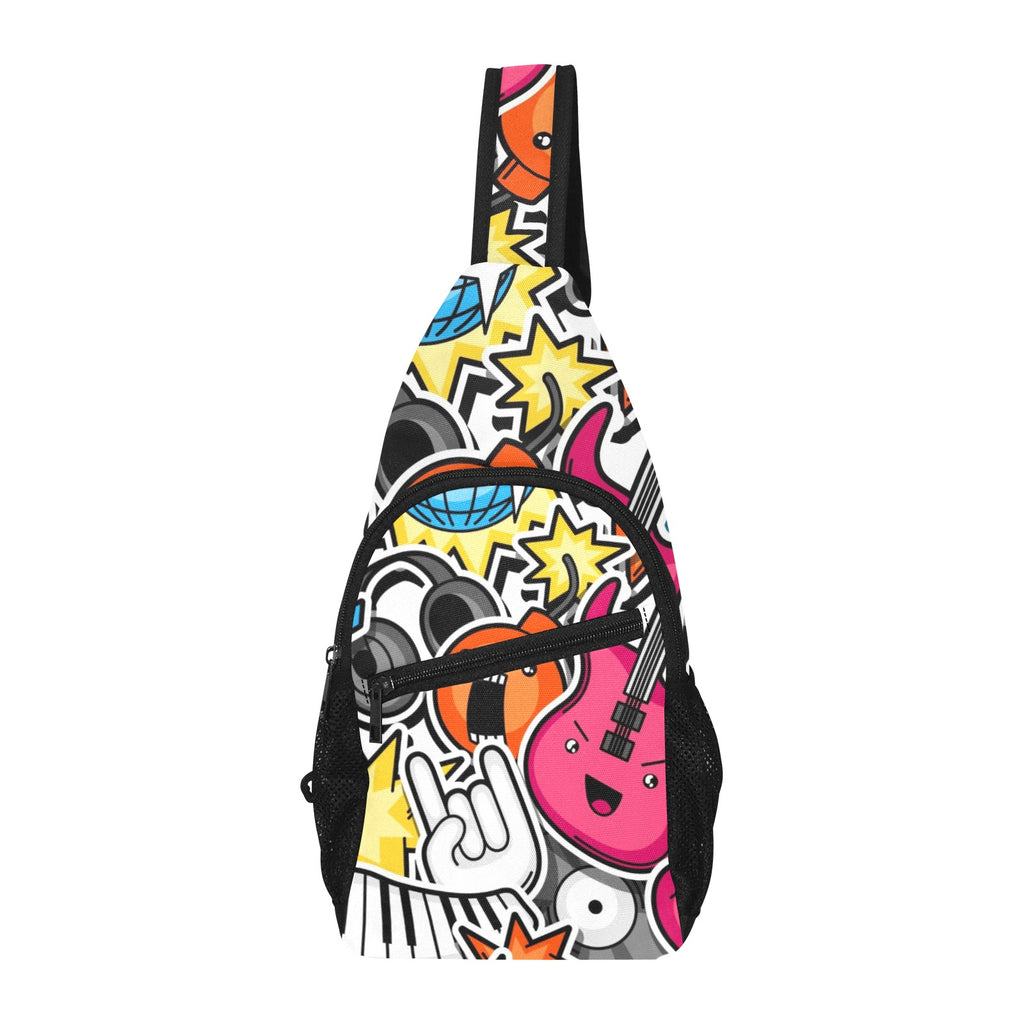 Sticker Music - Chest Bag