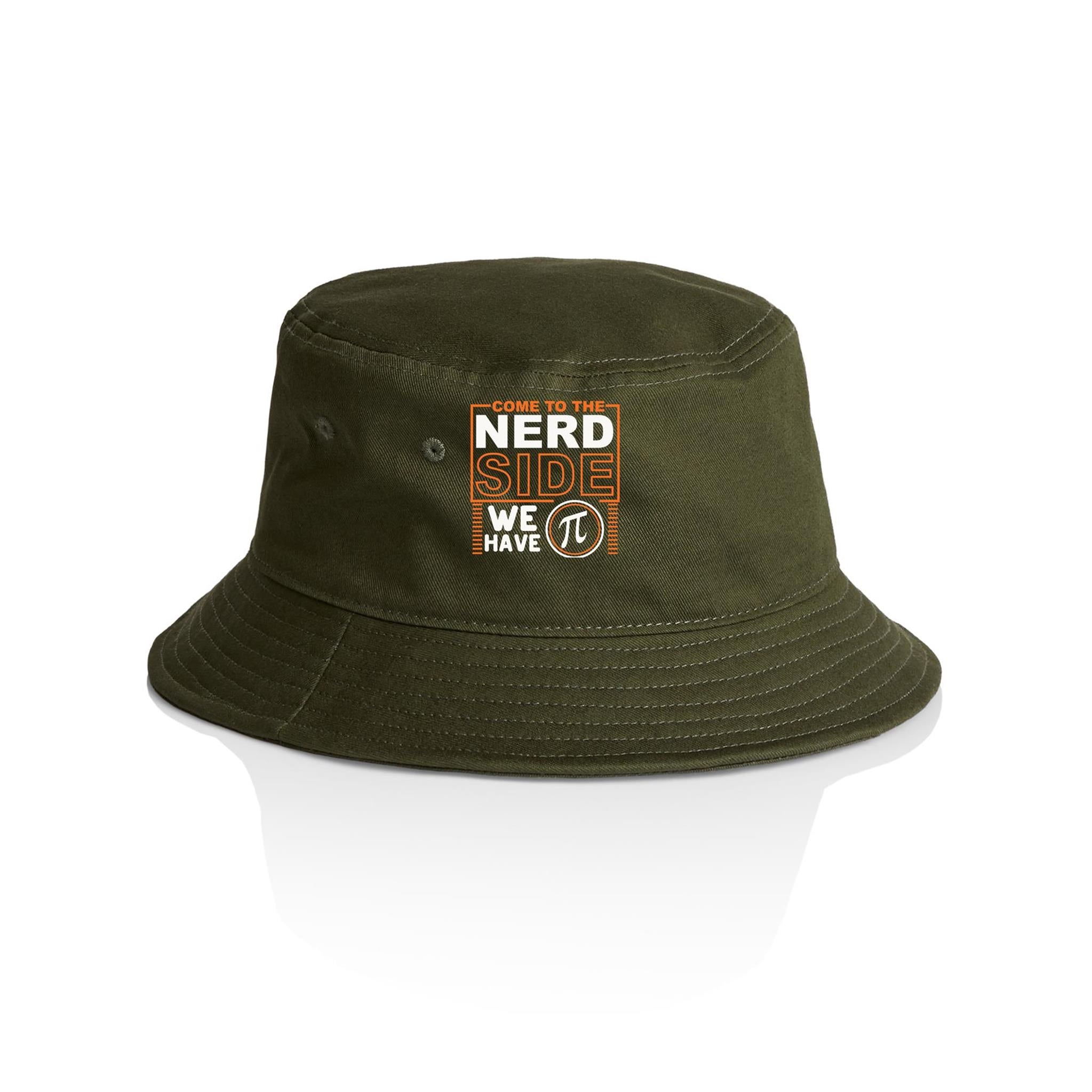 Come To The Nerd Side, We Have Pi - AS Colour Bucket Hat Army One Size