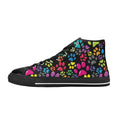 Dog Paws Women's High Top Canvas Shoes US12 Womens Classic High Top Shoes Printed Offshore