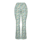 Parrots High Waist Crossover Tummy Control Flare Leggings High Waist Flare Leggings Birds Printed Offshore