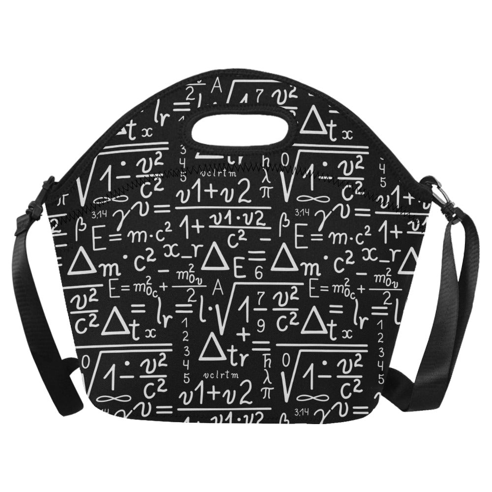 Mathematics - Neoprene Lunch Bag One Size Neoprene Lunch Bag Printed Offshore