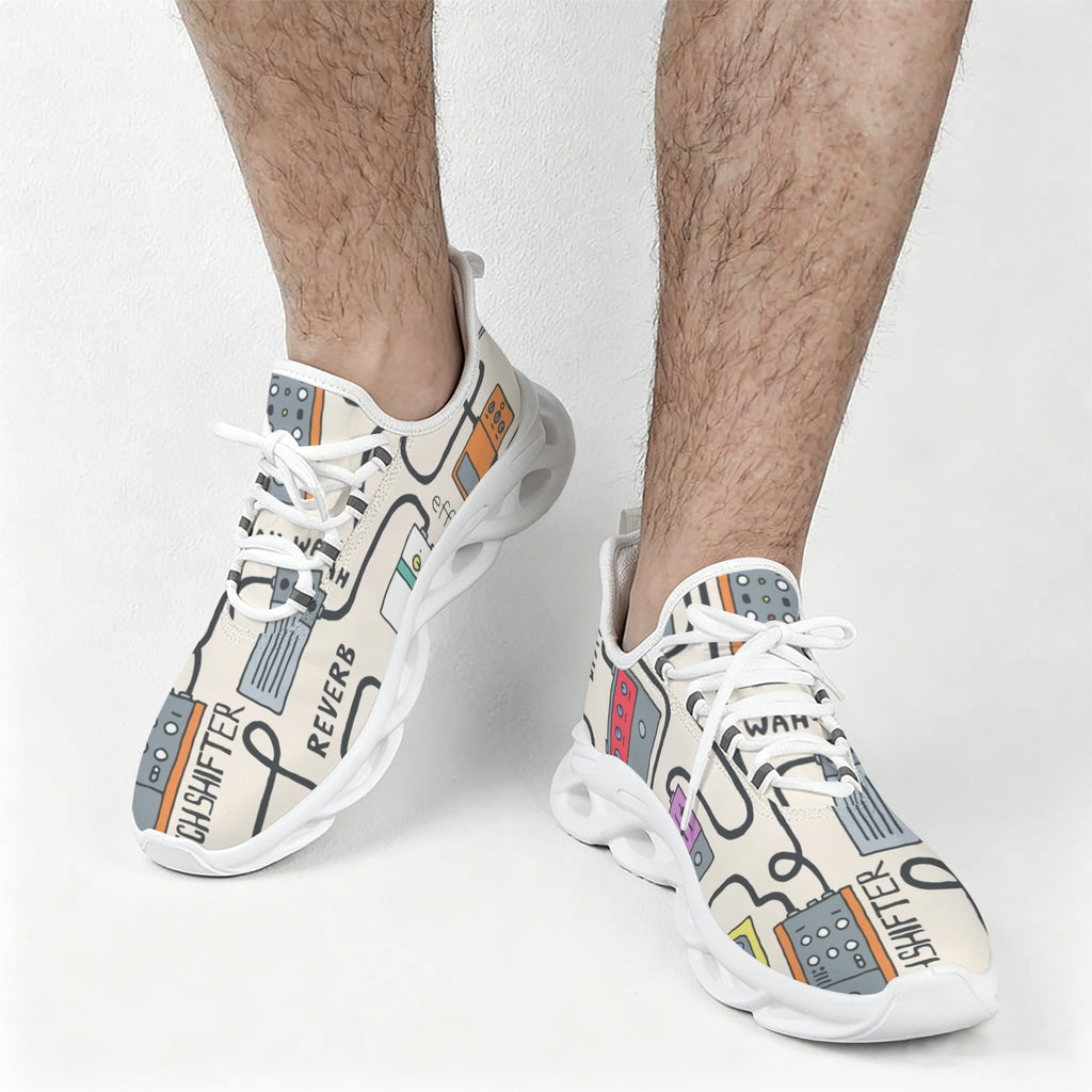 Guitar Pedals Men's Twisted Sole Sneakers
