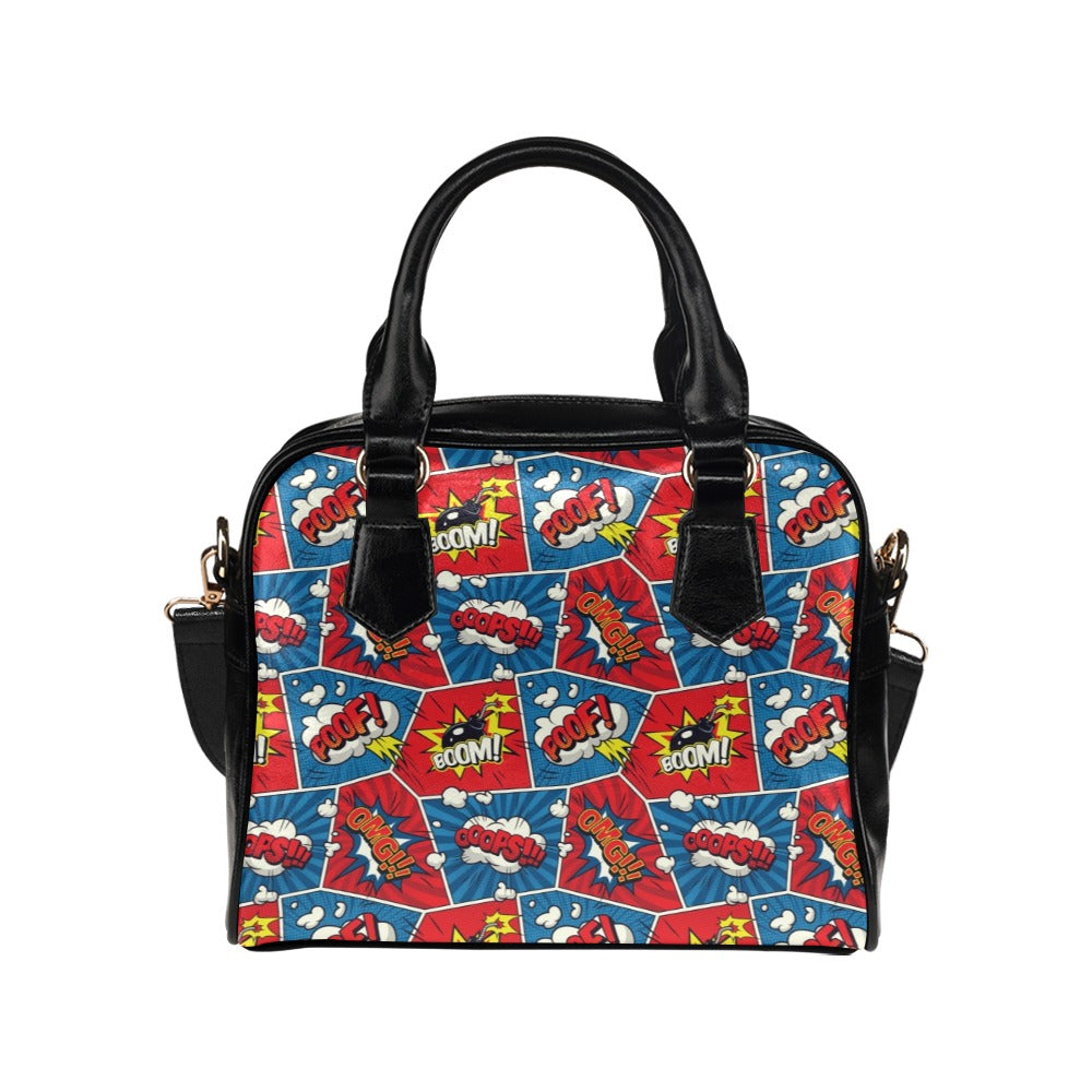 Comic Book Pop - Shoulder Handbag (Model 1634) One size Shoulder Handbags (1634)