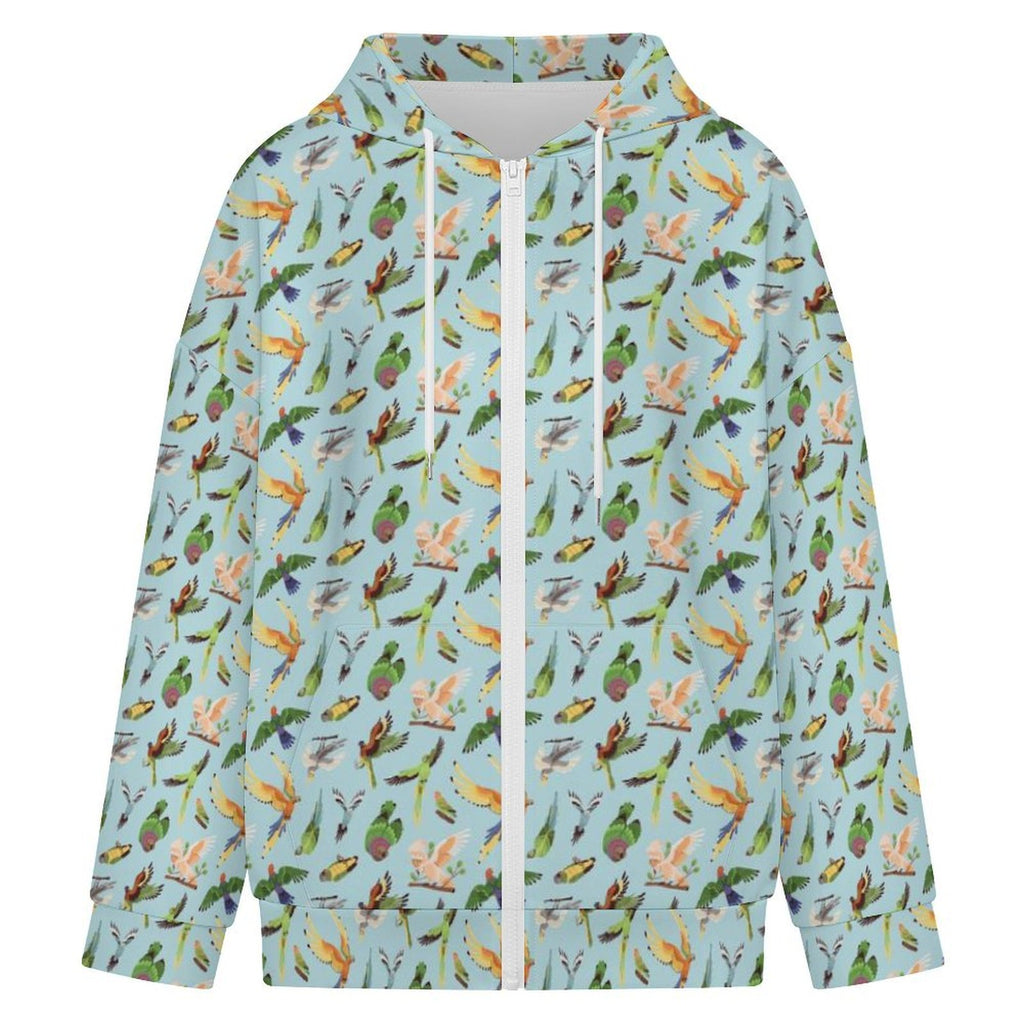 Parrots Women's Full-Zip Hoodie