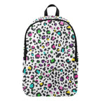 Animal Print In Colour - Fabric Backpack