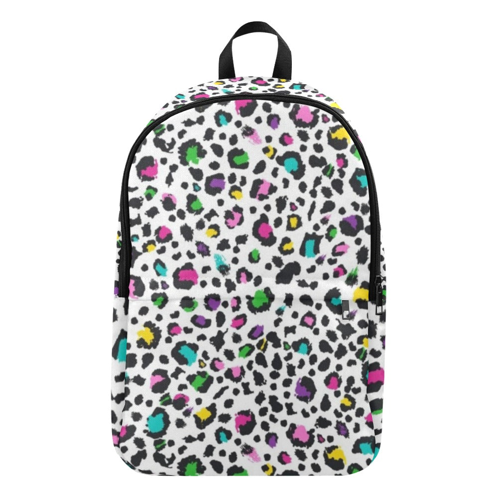 Animal Print In Colour - Fabric Backpack