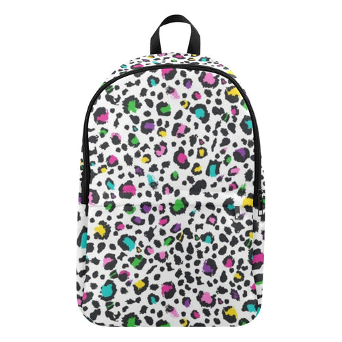 Animal Print In Colour - Fabric Backpack