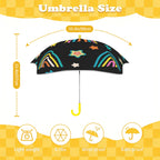Rainbows Kids Safe Round Corner Umbrella Kids Safe Round Corner Umbrella Printed Offshore