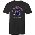 Keeping The Blues Alive Men's AS Colour T-Shirt Black Mens T-shirt Music Printed In Australia