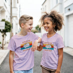 Personalised - Dice, Family Games Night - Classic Kids Crewneck T-shirt | Gildan® 5000B Light Pink Personalised Kids T-shirt customise Games Globally Fulfilled personalise