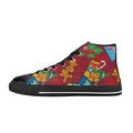 Christmas Men's High Top Canvas Shoes US14 Men's Classic High Top Canvas Shoes Printed Offshore