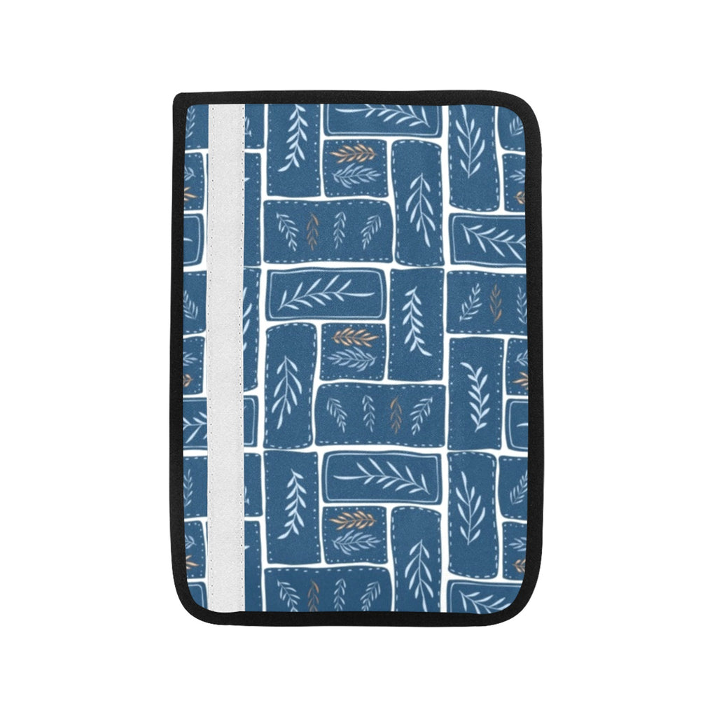 Leaf Tiles Car Seat Belt Cover 7''x10'' (Pack of 2) Car Seat Belt Cover 7x10 (Pack of 2) Printed Offshore