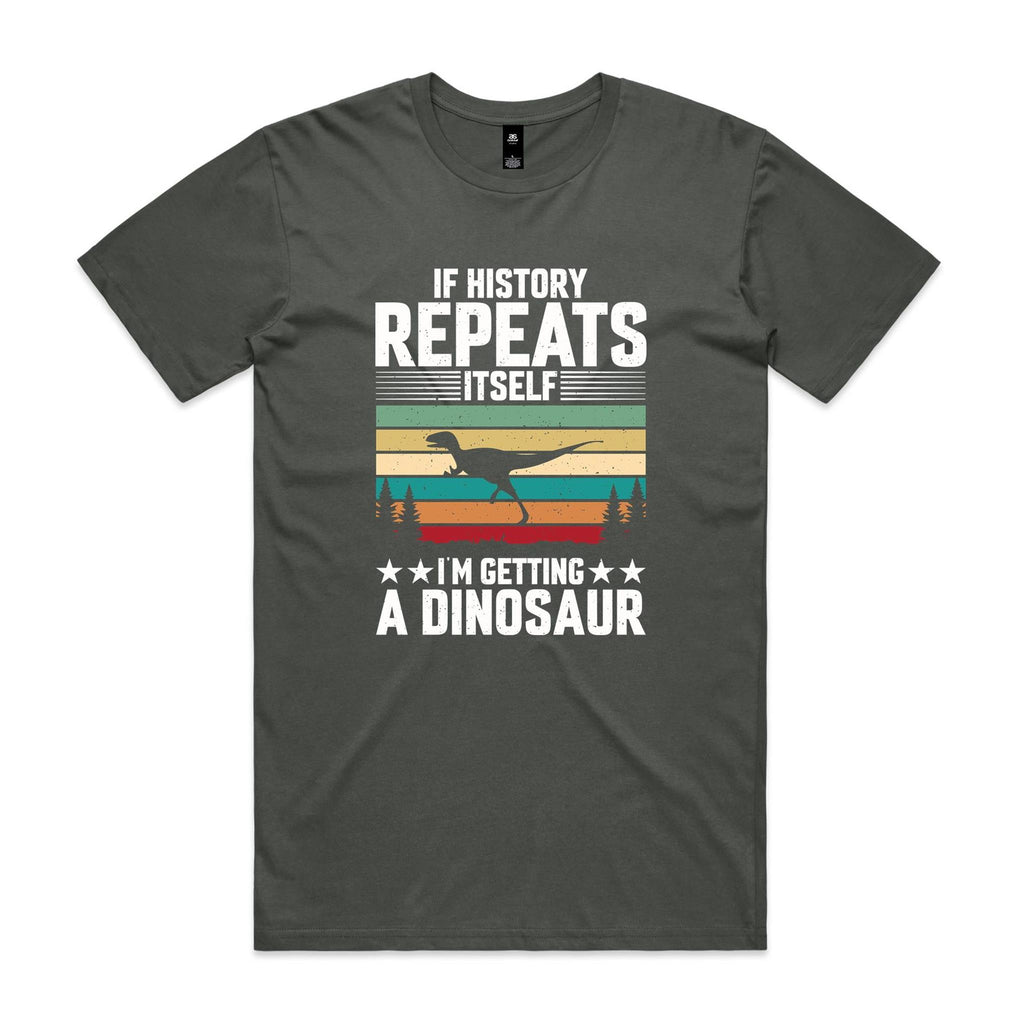 I'm Getting A Dinosaur Men's AS Colour T-shirt