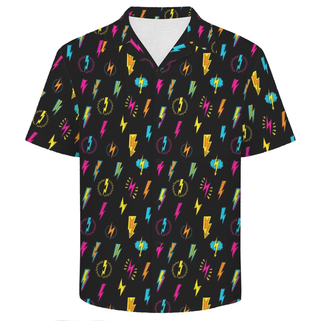 Fun Lightning Men's Crinkle Hawaiian Shirt
