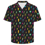 Fun Lightning Men's Crinkle Hawaiian Shirt