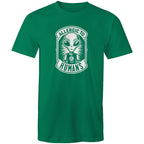 Alien, Allergic To Humans - Mens T-Shirt Kelly Green Mens T-shirt Printed In Australia Sci Fi