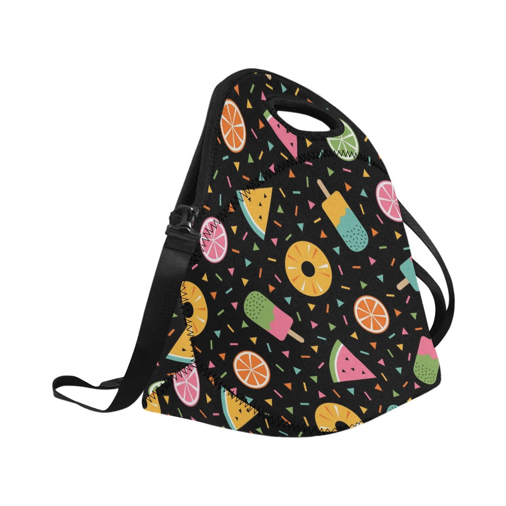 Summer Food - Neoprene Lunch Bag Neoprene Lunch Bag Printed Offshore