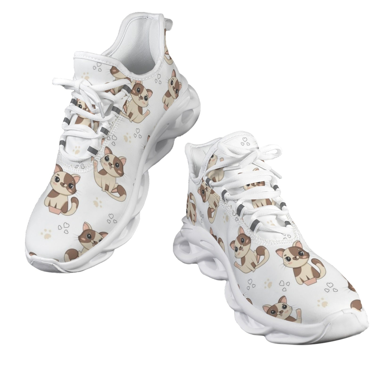 Cheeky Cats Women's Twisted Sole Sneakers