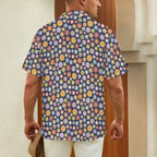 Groovy Flowers Men's Hawaiian Shirt