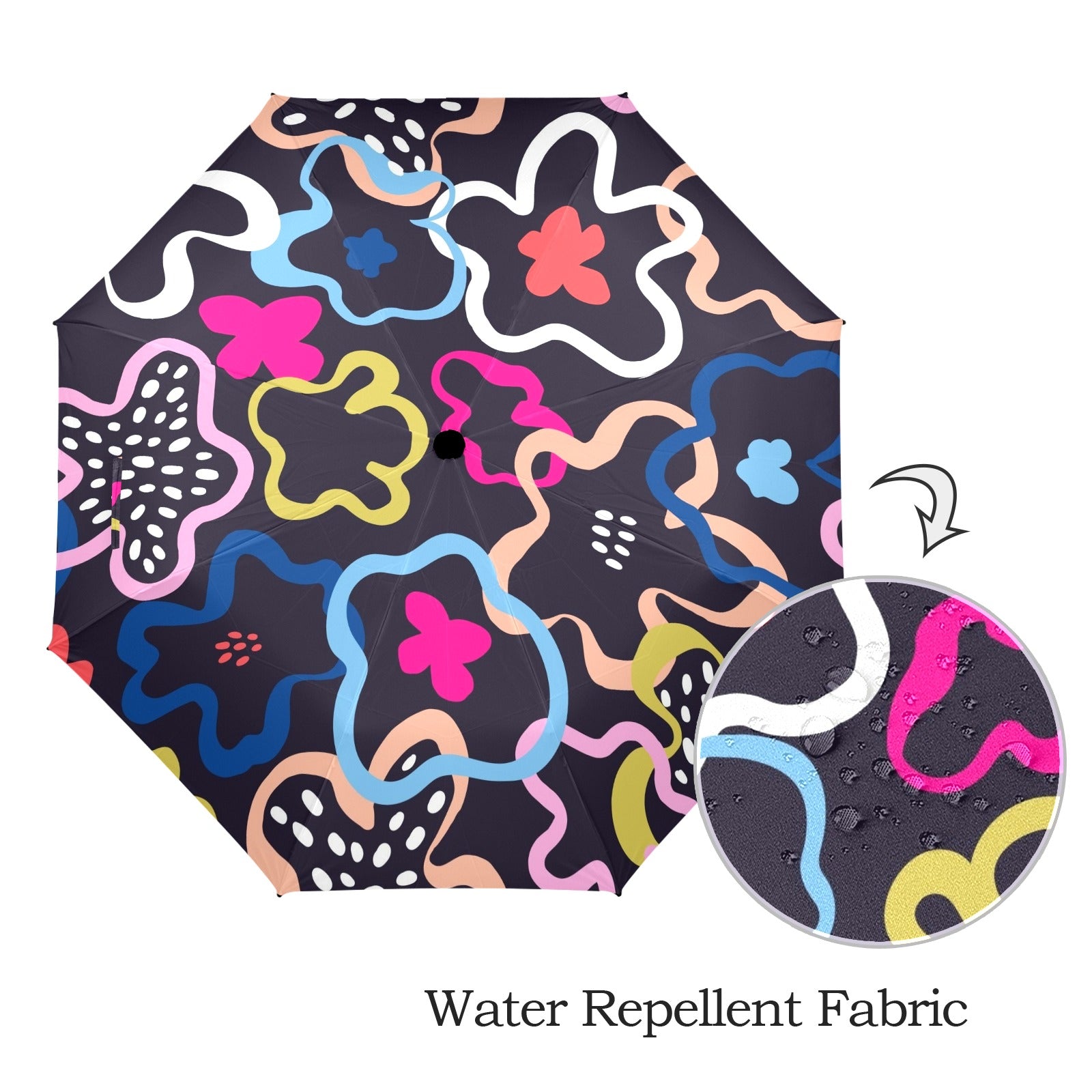 Floral In The Abstract - Umbrella Umbrella Printed Offshore
