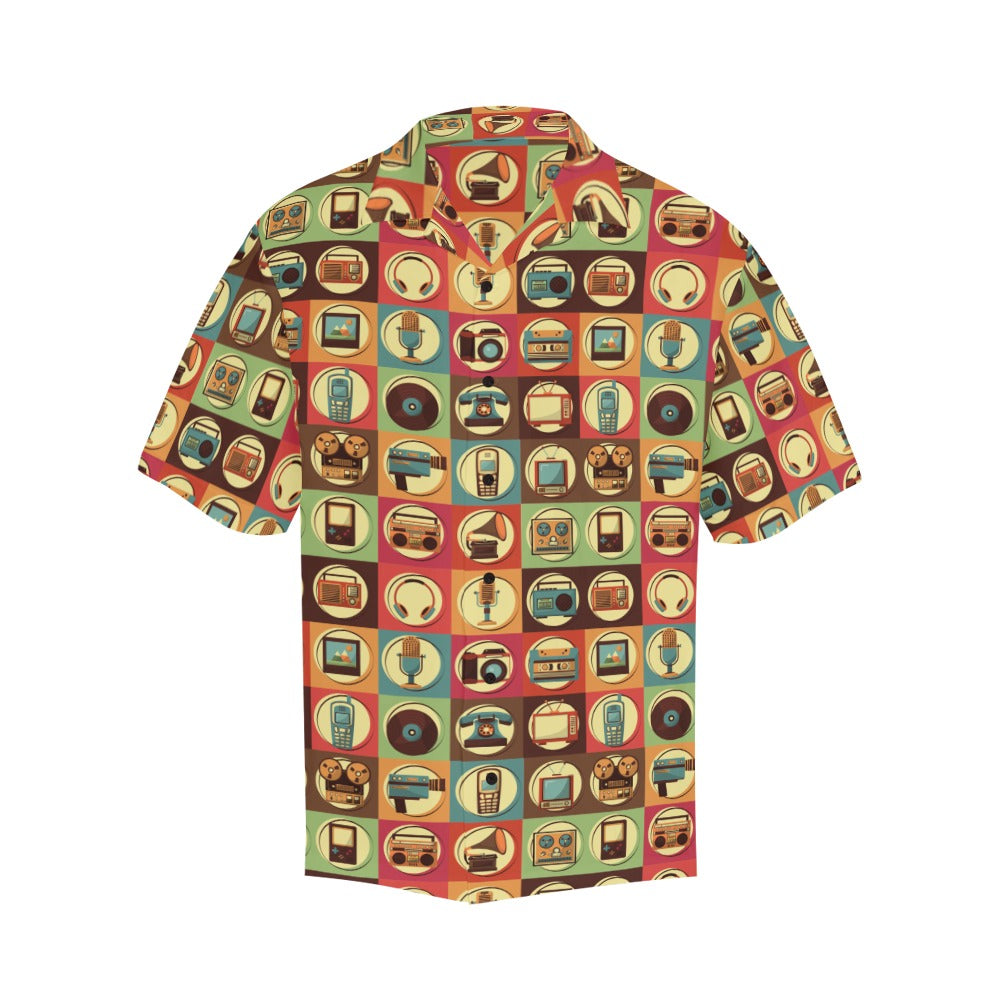 Retro Life - Mens Hawaiian Shirt