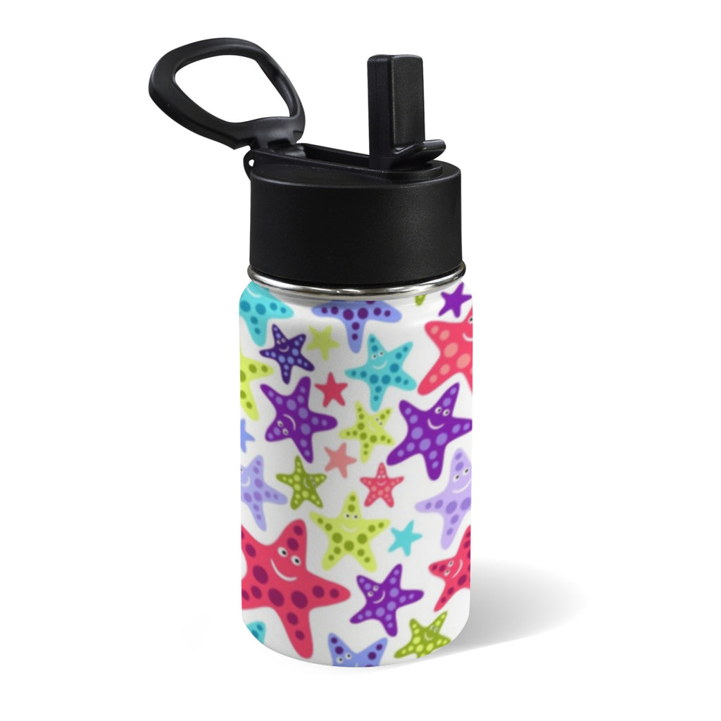 Starfish 12oz Kids Water Bottle with Straw Lid