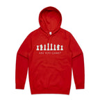 Are You Game, Chess - Mens Hoodie Red Mens Hoodie Chess Games Printed In Australia