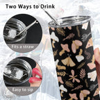 Magic Moth - 20oz Tall Skinny Tumbler with Lid and Straw