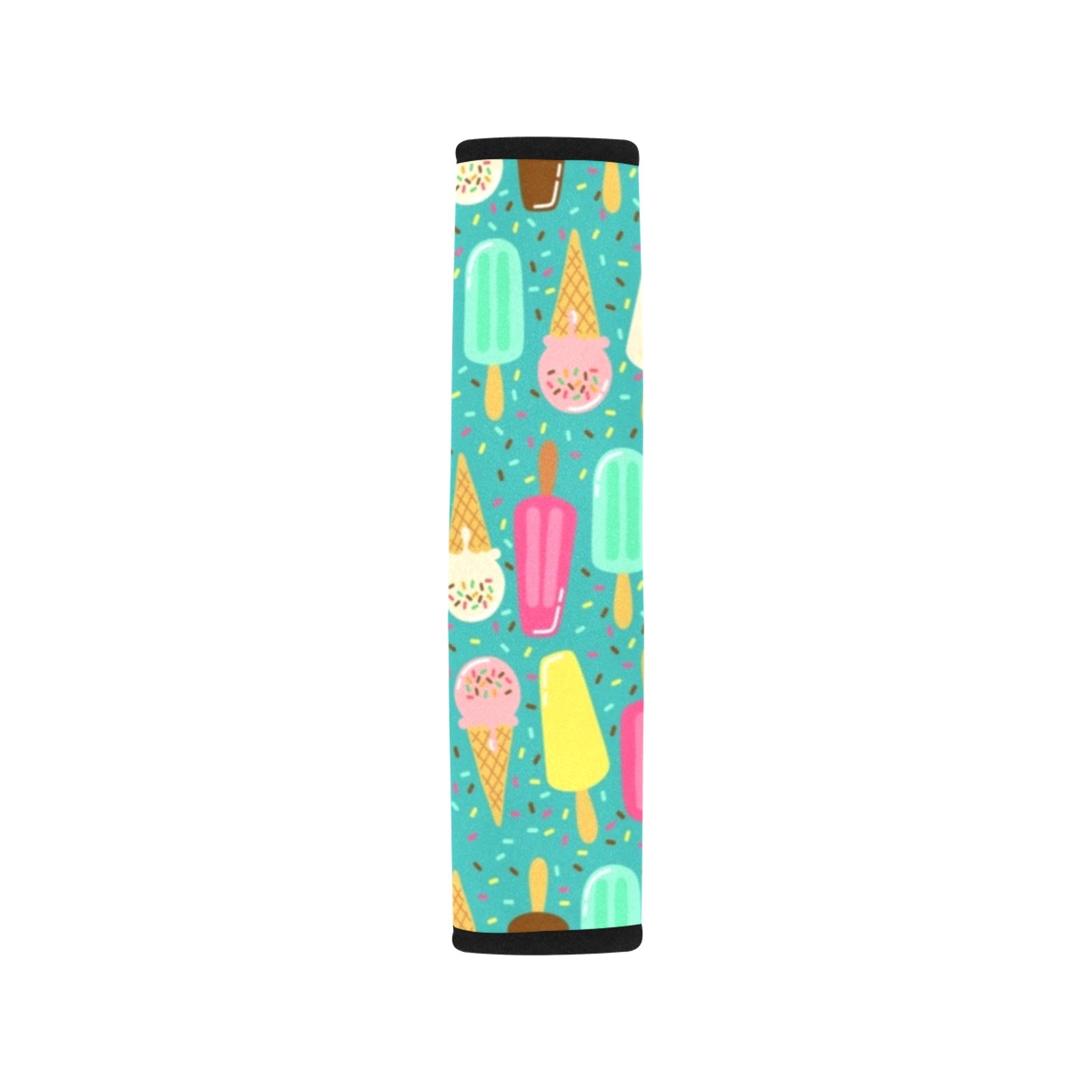 Ice Cream Car Seat Belt Cover 7''x10'' (Pack of 2) Car Seat Belt Cover 7x10 (Pack of 2) Food Printed Offshore