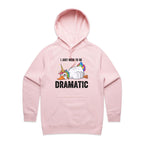 Dramatic Unicorn Goose Women's AS Colour Hoodie Pink Womens Hoodie animal Printed In Australia