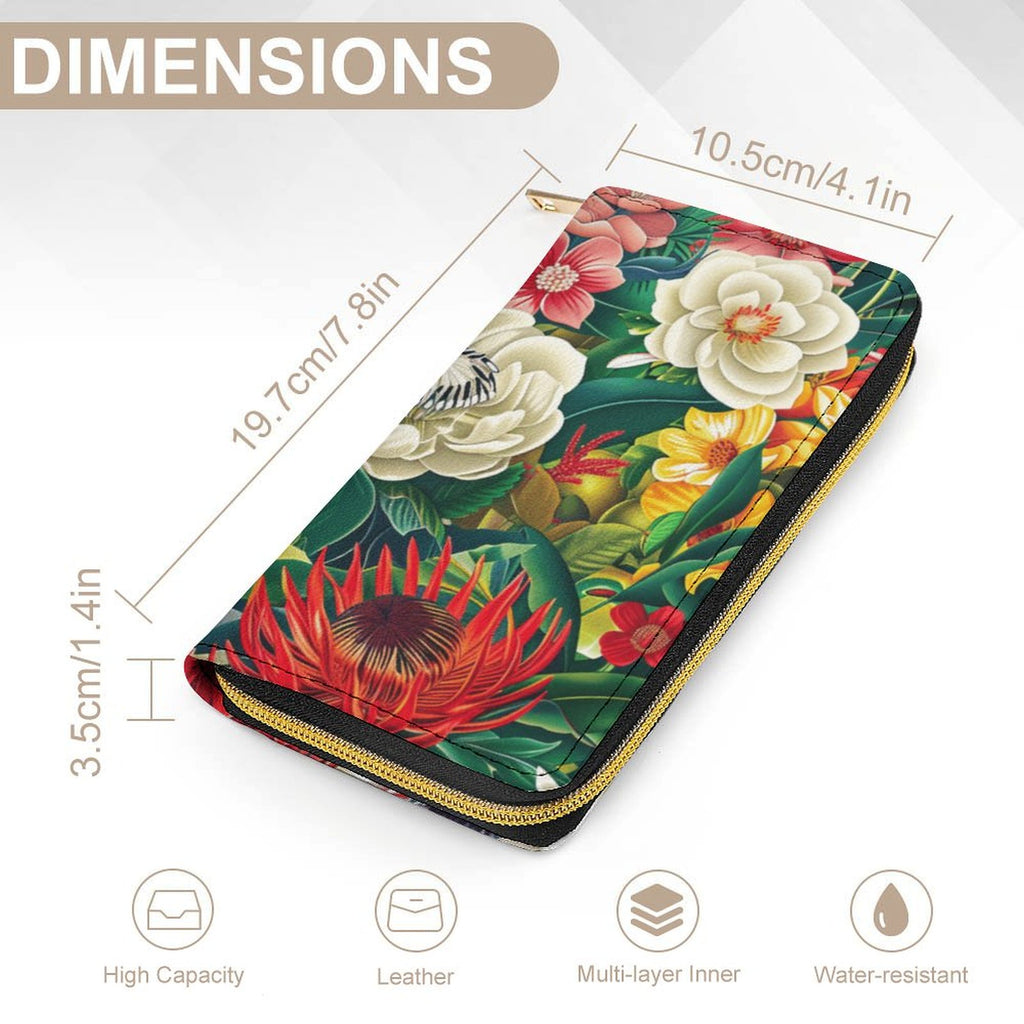Bright Australian Flowers -  PU Leather Wallet