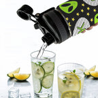 Alien OK - Insulated Water Bottle with Dual-Use Lid (18oz) Insulated Water Bottle with Dual-Use Lid (18oz) Printed Offshore Sci Fi