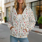 Australian Plants And Animals Women's Full-Zip Hoodie